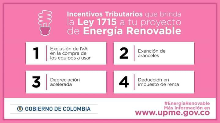 Incentivos Tributarios Energía Renovable